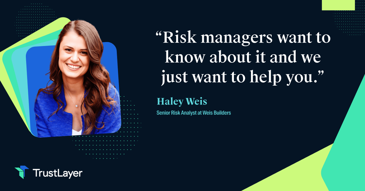 Haley Weis: Navigating Risk Management in Construction