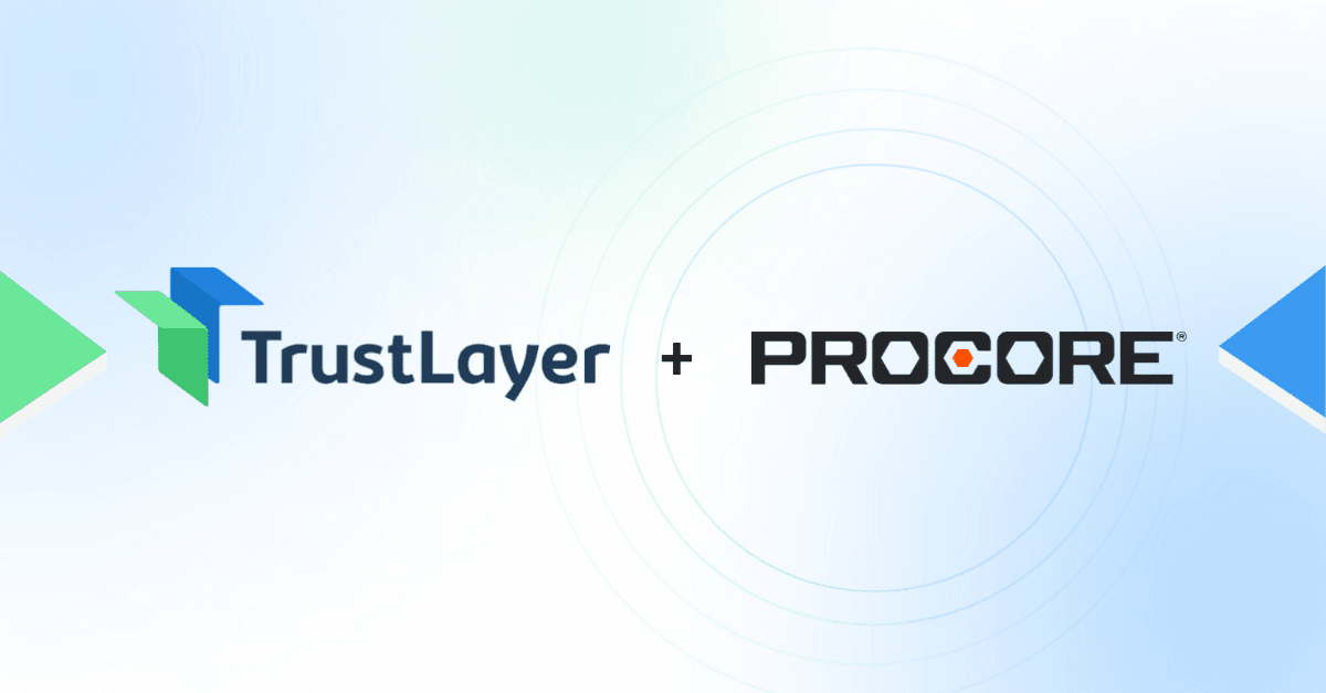 TrustLayer Launches Integration with Procore to Help Construction Companies Sync Subcontractor Compliance Statuses in Real Time